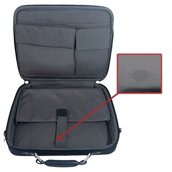 Samsonite Black Kenneth Cole Reaction Portfolio Computer Case - Picture 7 of 15